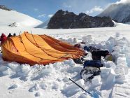 Storm damage at Vinson C1